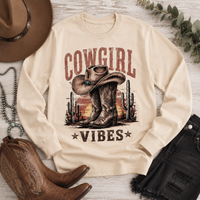 Cowgirl Vibes Graphic Apparel