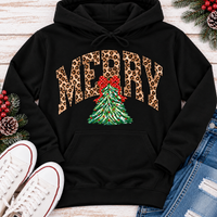 Merry Leopard Graphic Apparel