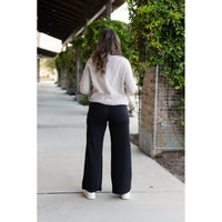 The Jenna - Comfy Wide Leg Fleece pants*