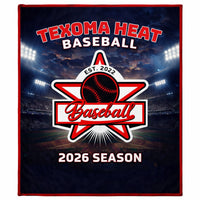 Texoma Heat Custom Blanket