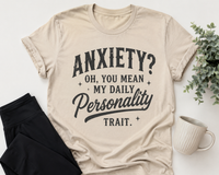 Anxiety Graphic Apparel