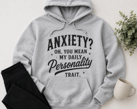 Anxiety Graphic Apparel