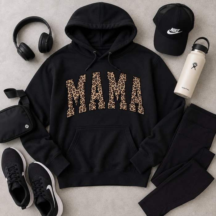 Mama Leopard Graphic - HOODIE