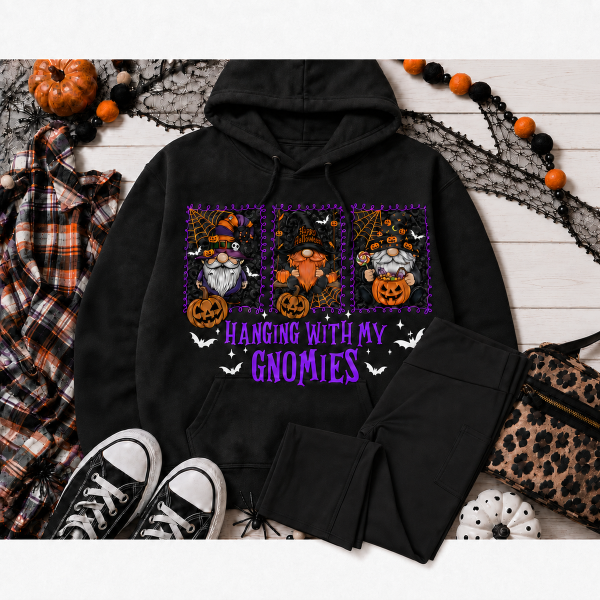Hanging with my Gnomies Graphic HOODIE