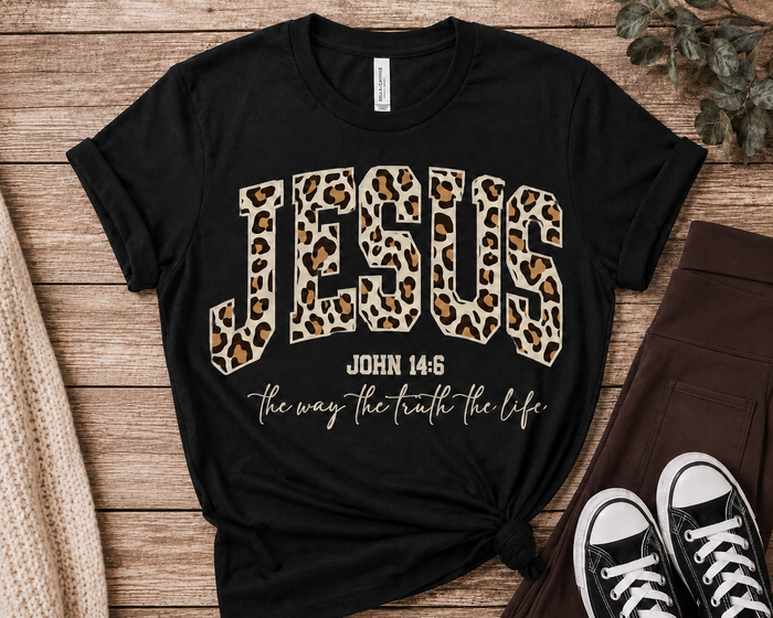 Jesus - John 14:6 CREWNECK Graphic Tee