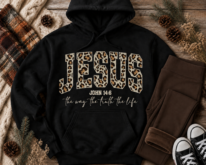 Jesus - John 14:6 Graphic HOODIE