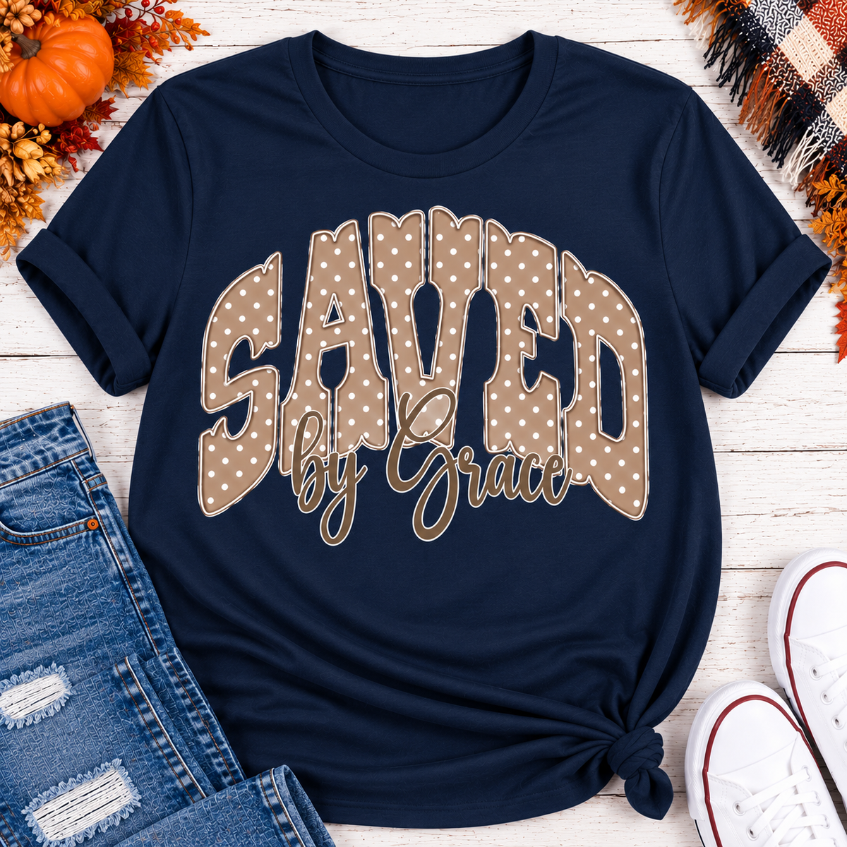 Saved by Grace Graphic Apparel