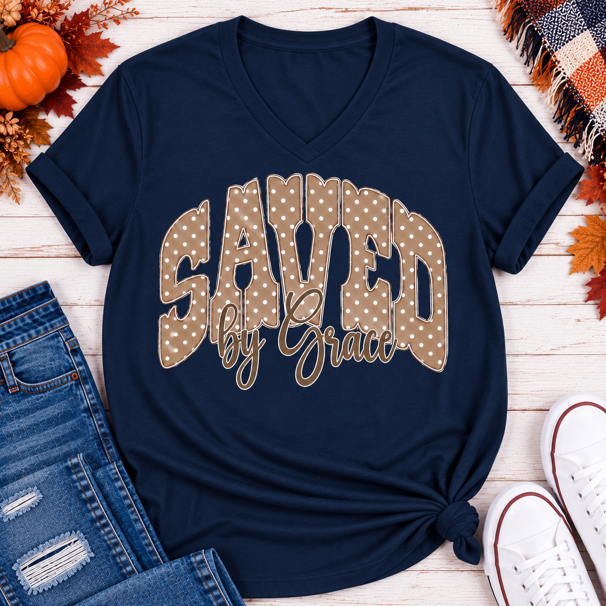 Saved by Grace Graphic Apparel