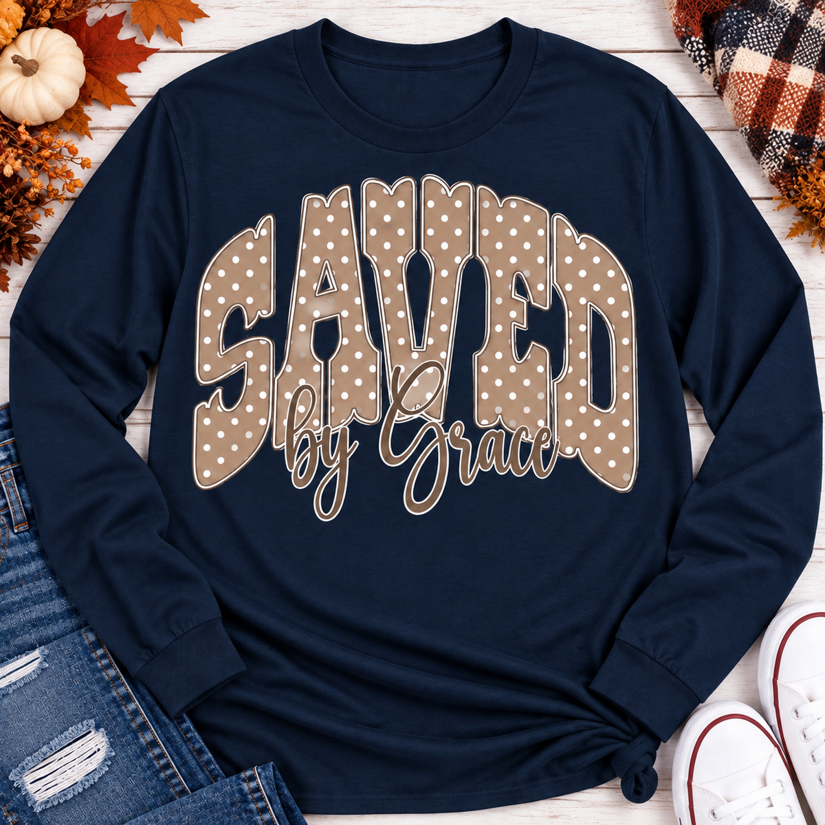 Saved by Grace Graphic Apparel