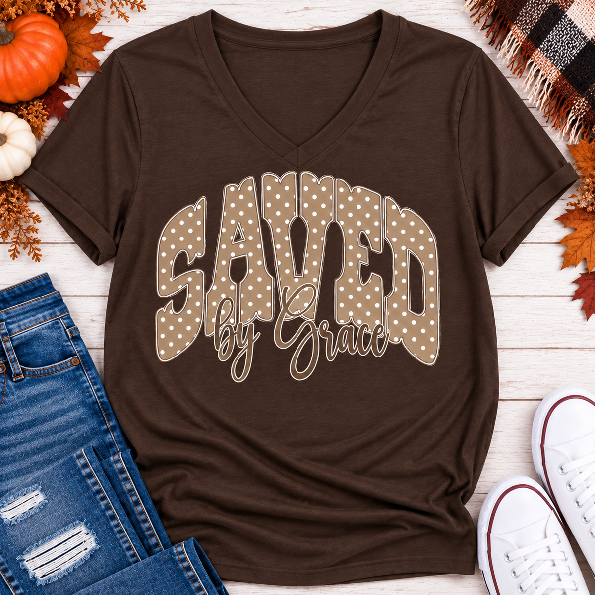 Saved by Grace Graphic Apparel