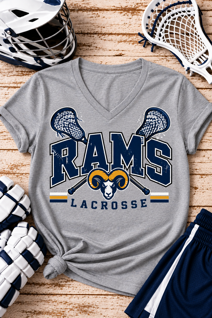 Brookside Rams Lacrosse Custom T-Shirts