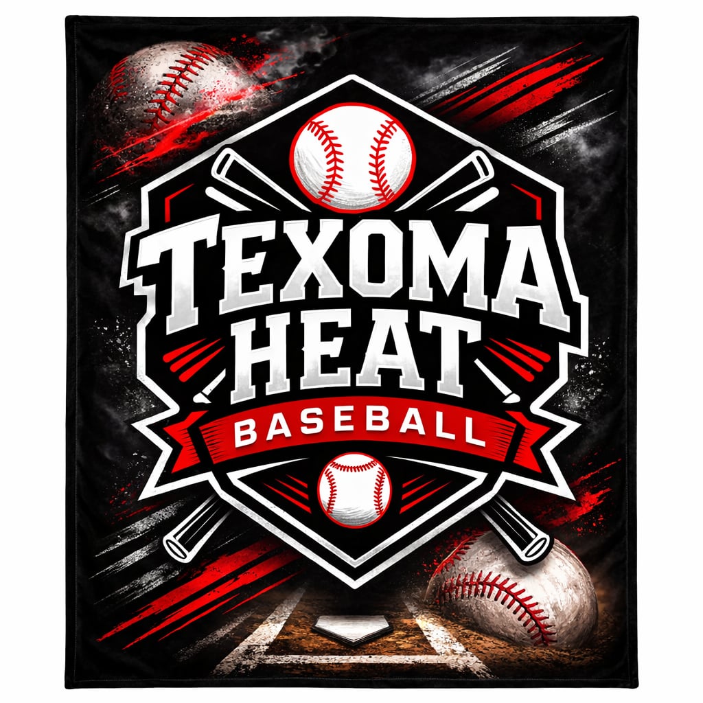 Texoma Heat Custom Blanket