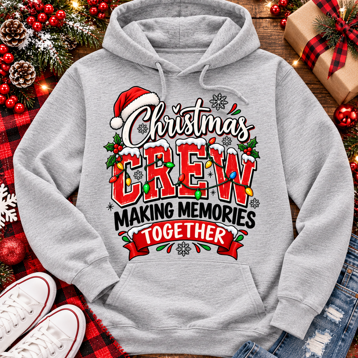 Christmas Crew Graphic Apparel