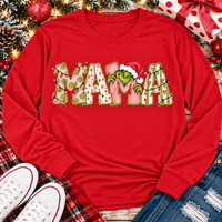 Mama Grinch Graphic Apparel