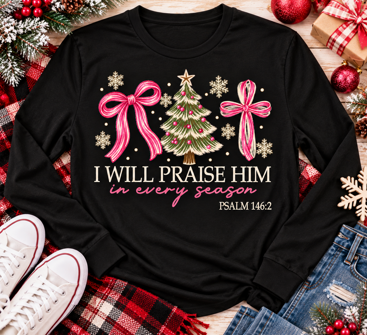 I Will Praise Him Graphic Apparel