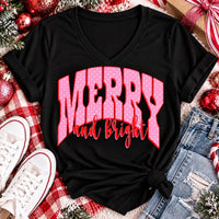 Merry and Bright Graphic Apparel