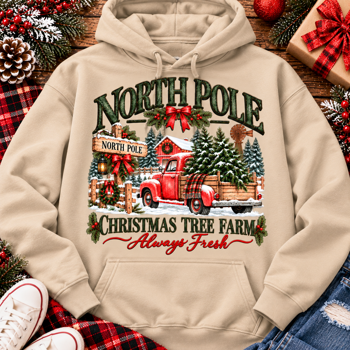 North Pole Graphic Apparel