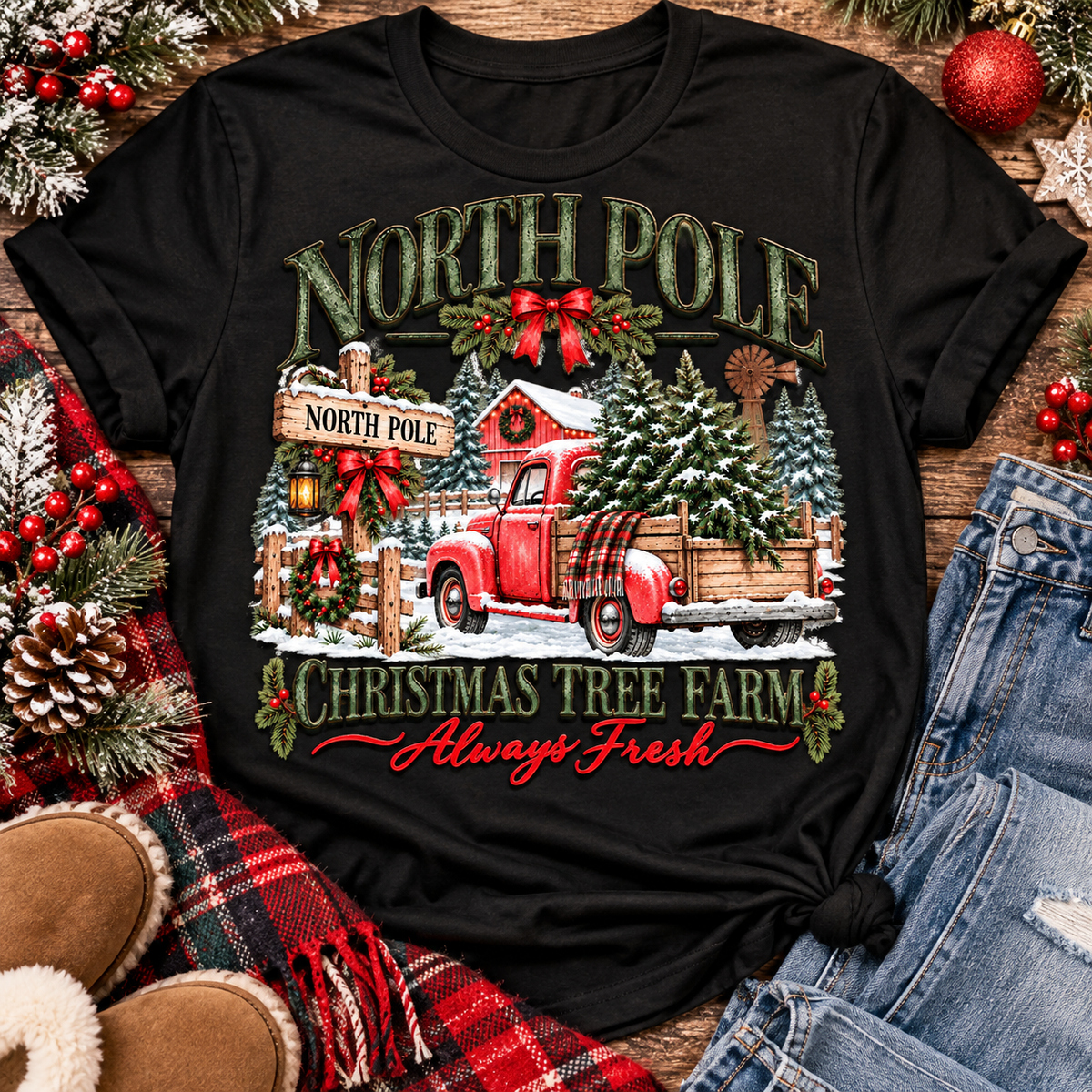 North Pole Graphic Apparel