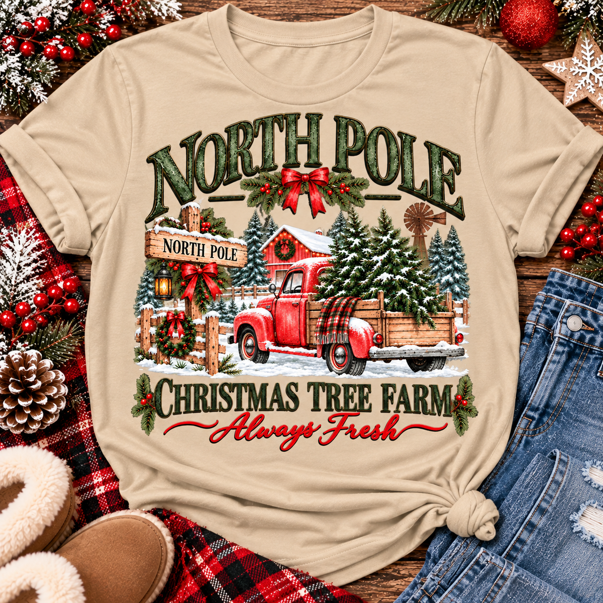 North Pole Graphic Apparel