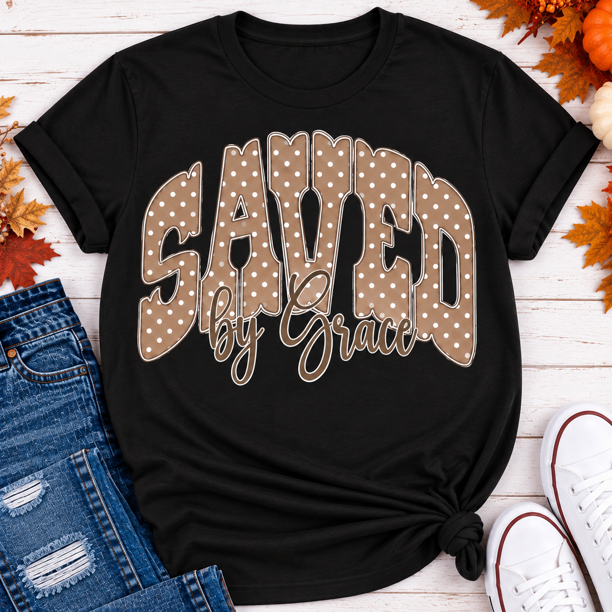 Saved by Grace Graphic Apparel