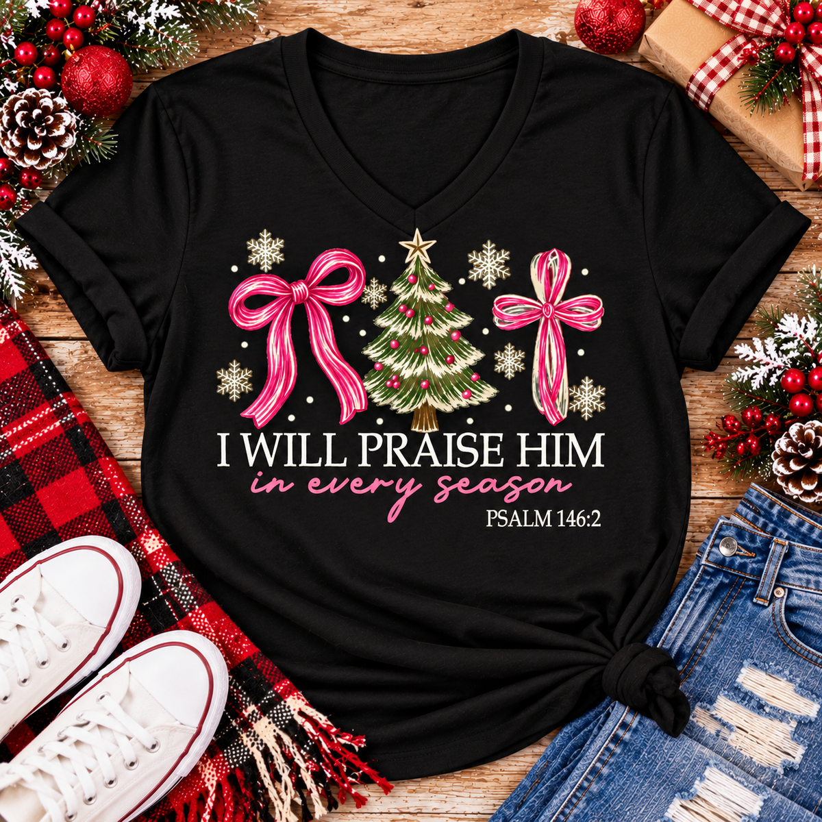 I Will Praise Him Graphic Apparel