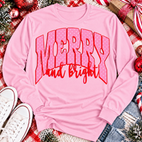 Merry and Bright Graphic Apparel