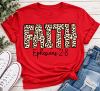 Faith Ephesians 2:8 Graphic Apparel