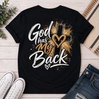 God has my back Graphic Apparel