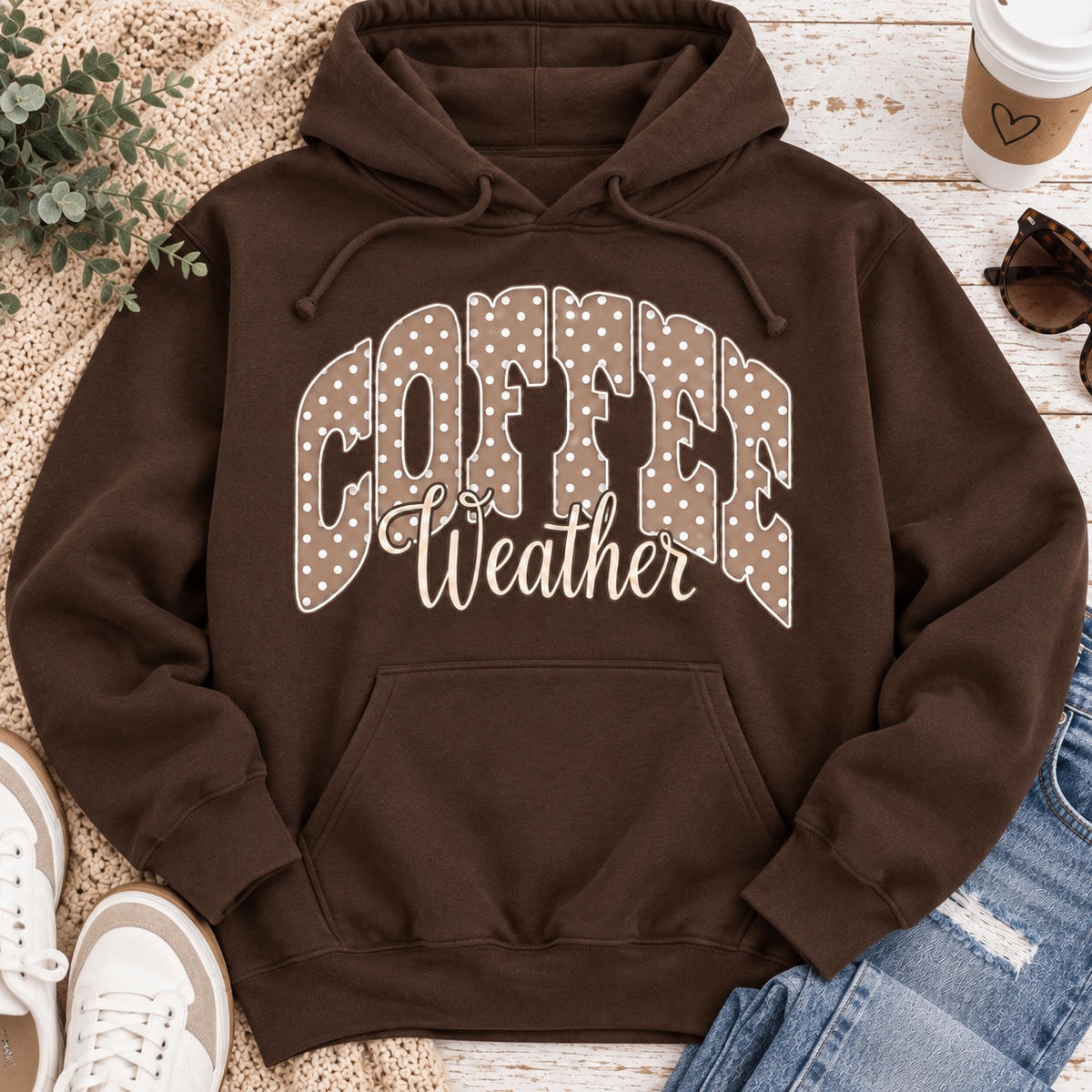 Coffee Weather Graphic Apparel