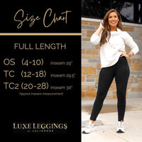 Lilla -   Black Fleece Full Length Leggings with Pockets