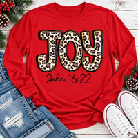 Joy John 16:22 Graphic Apparel