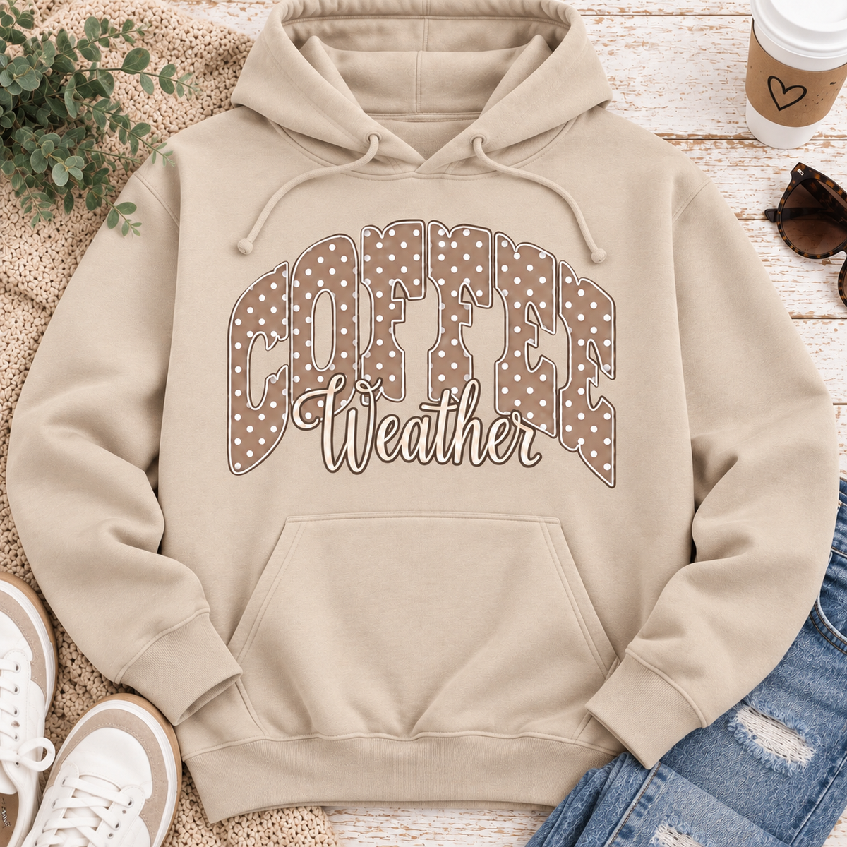 Coffee Weather Graphic Apparel