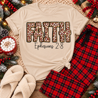 Faith Ephesians 2:8 Graphic Apparel