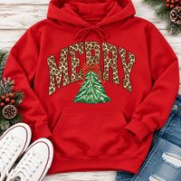 Merry Leopard Graphic Apparel