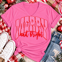 Merry and Bright Graphic Apparel
