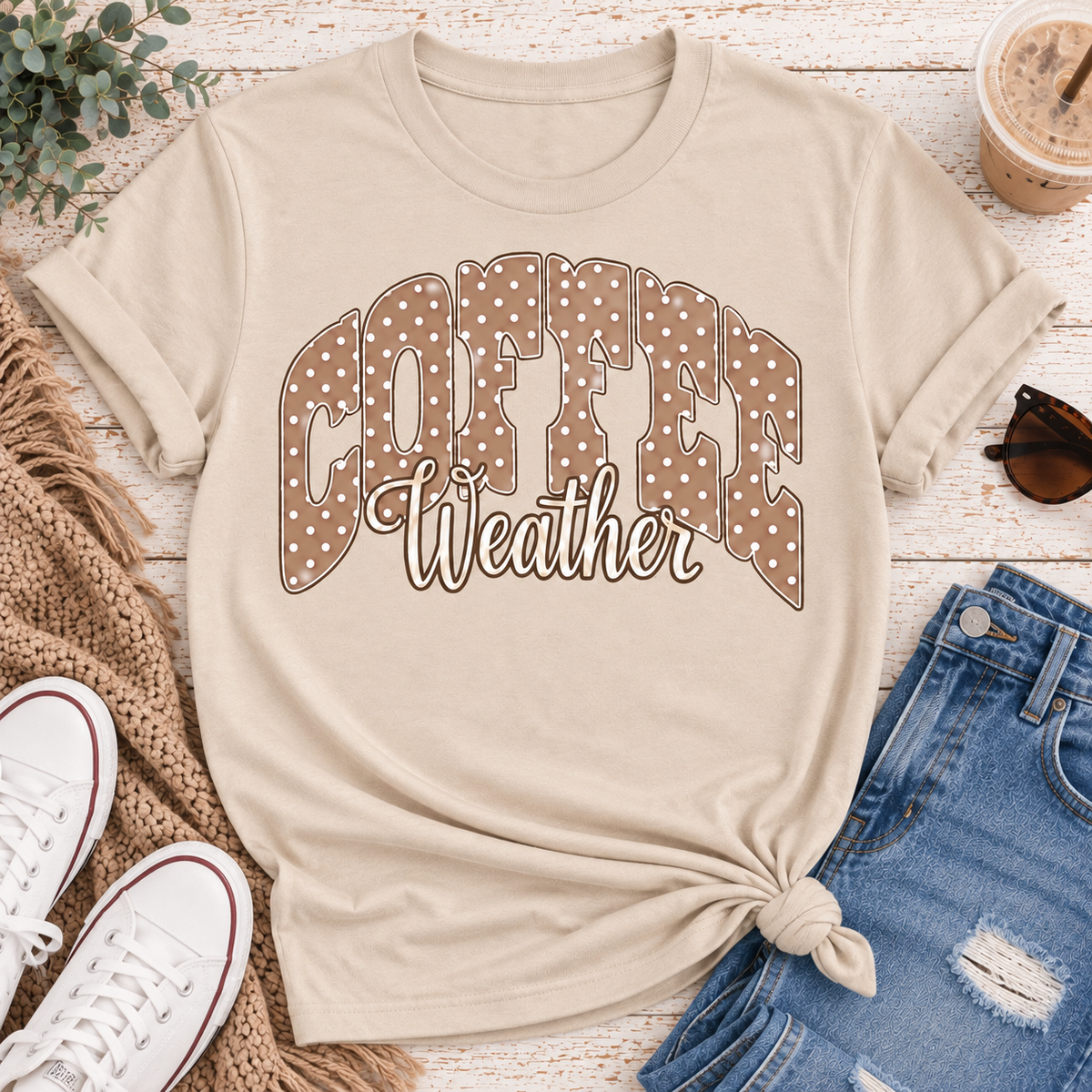 Coffee Weather Graphic Apparel